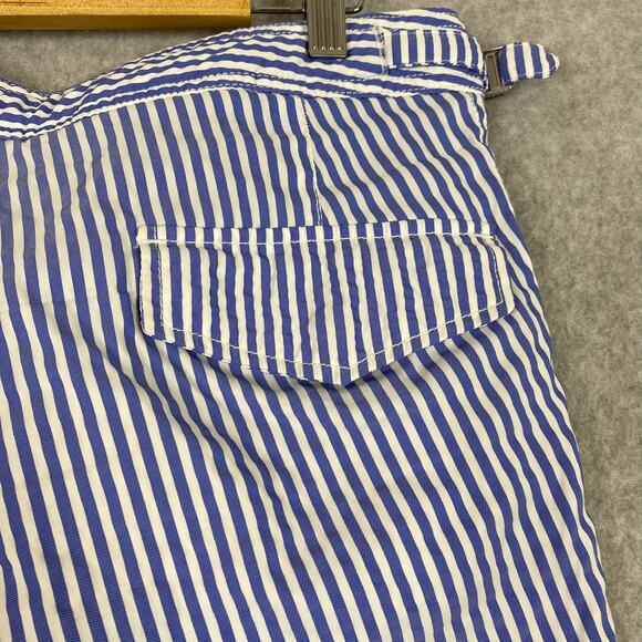 MC2 Saint Barth Shorts Mens L Striped Swim Short Lined - Picture 5 of 9